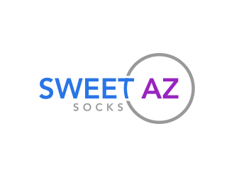 Sweet Az Socks  logo design by ingepro