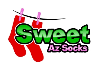 Sweet Az Socks  logo design by uttam