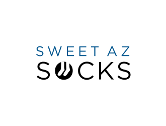 Sweet Az Socks  logo design by scolessi