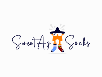 Sweet Az Socks  logo design by mr_n