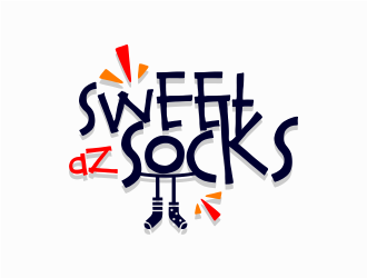Sweet Az Socks  logo design by mr_n