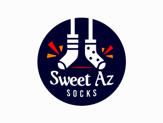 Sweet Az Socks  logo design by mr_n