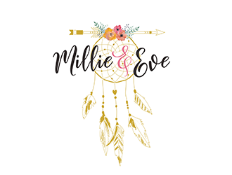 Millie & Eve logo design by 3Dlogos