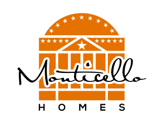 Monticello Homes logo design by cintoko