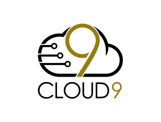 Cloud 9  logo design by mutafailan