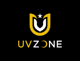 UV Zone logo design by BrainStorming