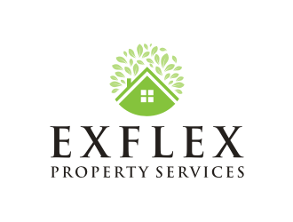 Exflex Property Services logo design by RatuCempaka