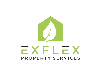 Exflex Property Services logo design by RatuCempaka
