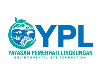 YPL (Yayasan Pemerhati Lingkungan) Environmentalists foundation logo design by jaize