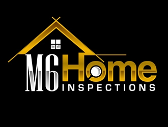 M6 Home Inspections logo design by DreamLogoDesign