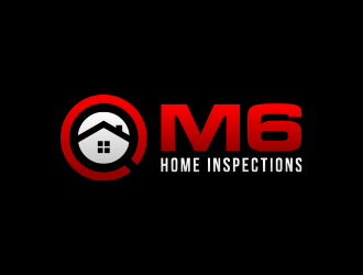 M6 Home Inspections logo design by lexipej