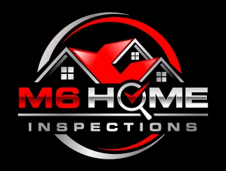 M6 Home Inspections logo design by jaize