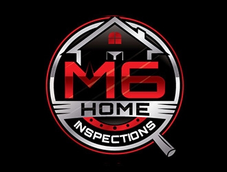 M6 Home Inspections logo design by gogo