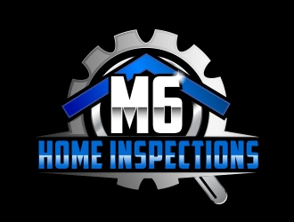 M6 Home Inspections logo design by adm3