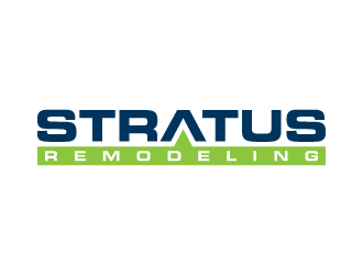 Stratus Remodeling logo design by denfransko