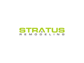 Stratus Remodeling logo design by giphone