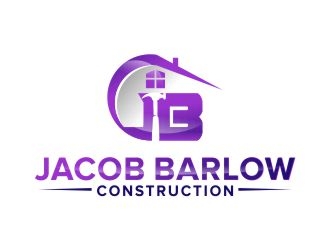 jacob barlow construction logo design by Kipli92