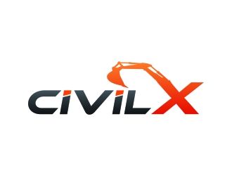 Civil X logo design by rizuki