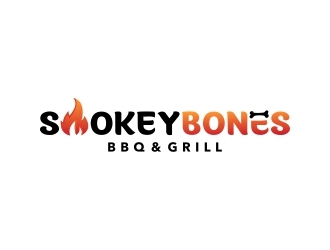 Smokey Bones BBQ &amp; Grill  logo design by rizuki