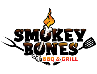 Smokey Bones BBQ & Grill  logo design by scriotx