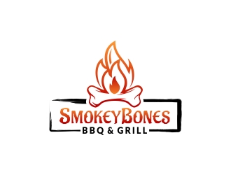 Smokey Bones BBQ & Grill  logo design by CreativeKiller