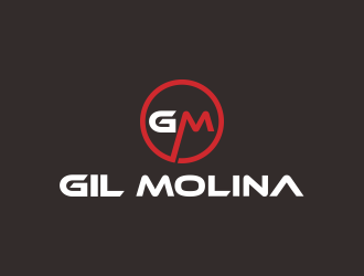 Is a person, a pilot: Gil Molina  logo design by Nurmalia