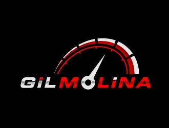 Is a person, a pilot: Gil Molina  logo design by pambudi