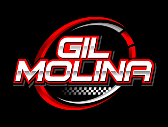 Is a person, a pilot: Gil Molina  logo design by ingepro