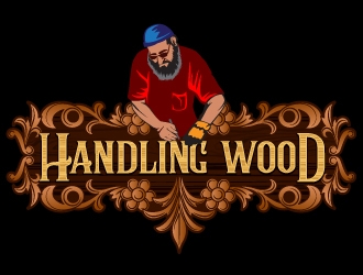 Handling Wood logo design by Suvendu