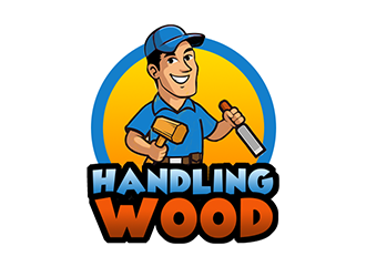 Handling Wood logo design by Optimus