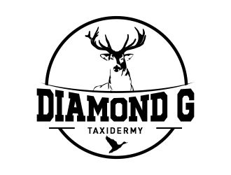 Diamond G Taxidermy logo design by aladi