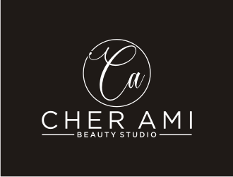 Cher Ami Beauty Studio logo design by Artomoro