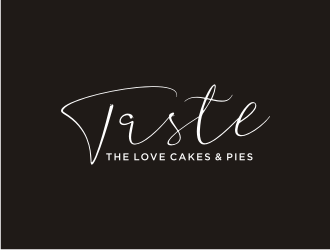 Taste the Love Cakes & Pies logo design by Artomoro