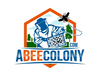 ABeeColony.com logo design by uttam