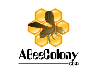 ABeeColony.com logo design by qqdesigns