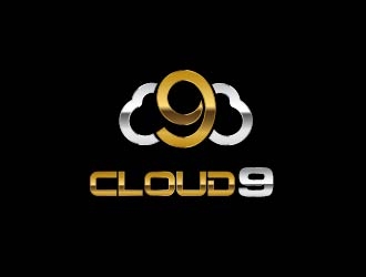 Cloud 9  logo design by usef44