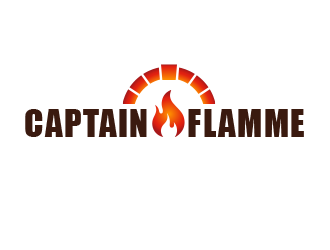 Captain Flamme logo design by BeDesign