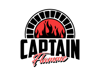 Captain Flamme logo design by ekitessar