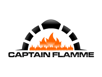 Captain Flamme logo design by sheila valencia