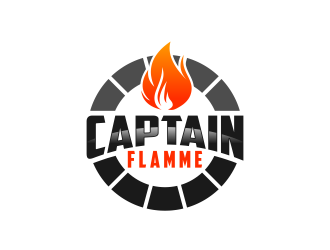 Captain Flamme logo design by zonpipo1