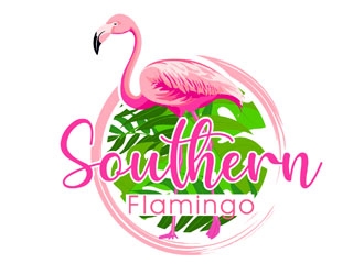 Southern Flamingo  logo design by DreamLogoDesign