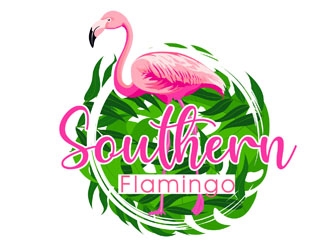 Southern Flamingo  logo design by DreamLogoDesign