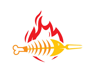 Smokey Bones BBQ & Grill  logo design by gogo