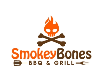 Smokey Bones BBQ & Grill  logo design by jaize