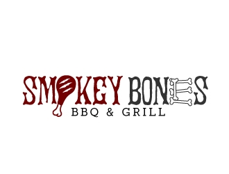 Smokey Bones BBQ & Grill  logo design by jaize