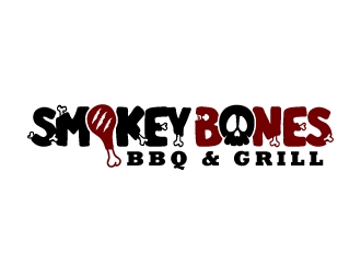 Smokey Bones BBQ & Grill  logo design by jaize