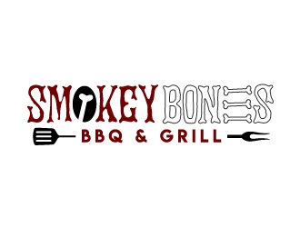 Smokey Bones BBQ & Grill  logo design by jaize