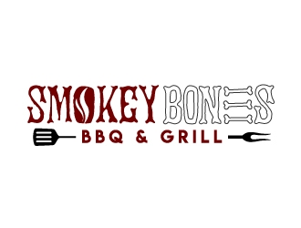 Smokey Bones BBQ & Grill  logo design by jaize