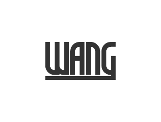 WANG logo design by fastsev