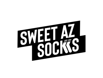 Sweet Az Socks  logo design by adm3